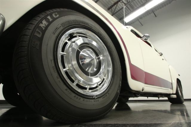 1951 White Plymouth Custom