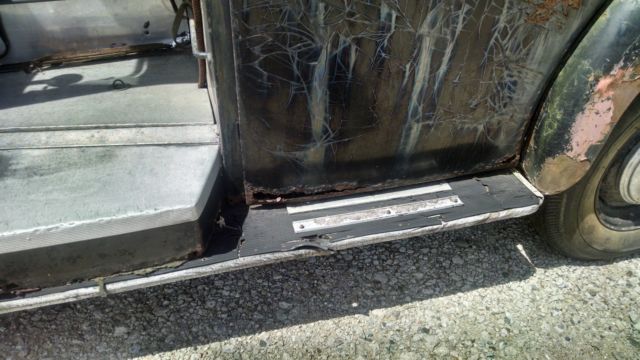 1951 Black Austin Healey austin healy Sedan