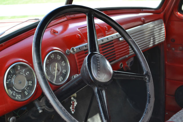1951 Red Chevrolet Other Pickups Flat bed