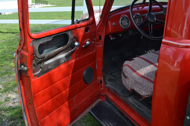 1951 Red Chevrolet Other Pickups Flat bed