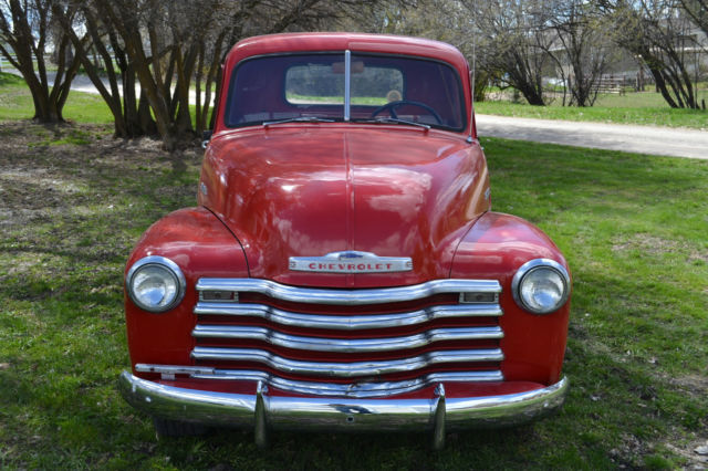 1951 Red Chevrolet Other Pickups Flat bed