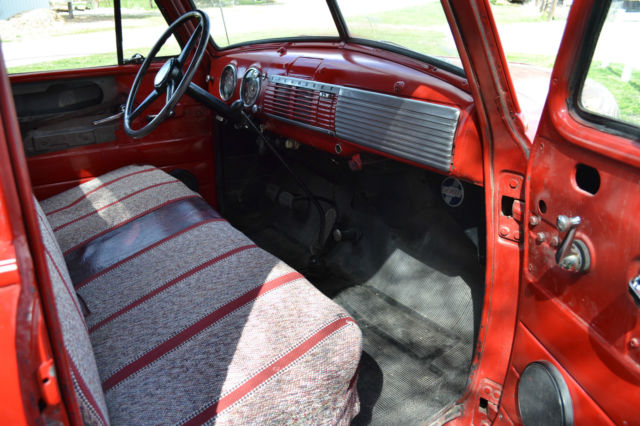 1951 Red Chevrolet Other Pickups Flat bed