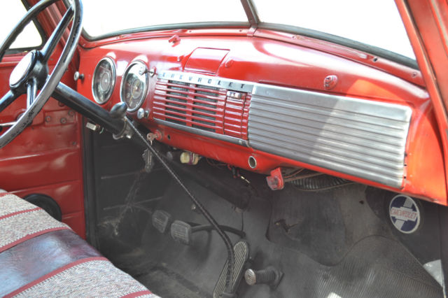 1951 Red Chevrolet Other Pickups Flat bed