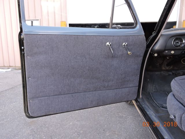 1951 Black Chevrolet 12-27 Sedan