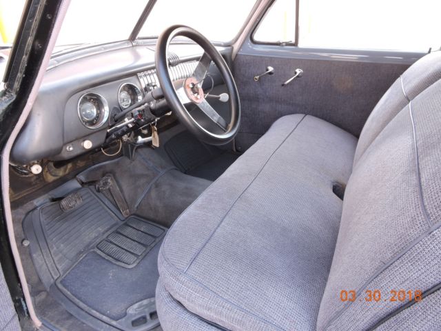 1951 Black Chevrolet 12-27 Sedan