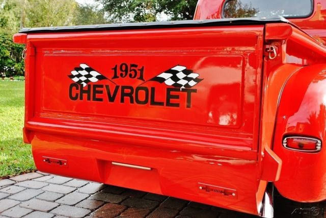 1951 Red Chevrolet 3100 Pickup Truck