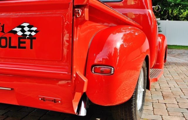 1951 Red Chevrolet 3100 Pickup Truck