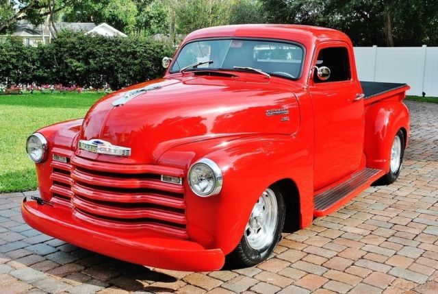 1951 Red Chevrolet 3100 Pickup Truck