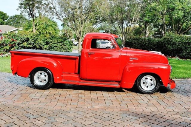 1951 Red Chevrolet 3100 Pickup Truck