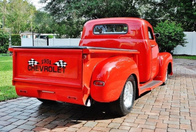 1951 Red Chevrolet 3100 Pickup Truck