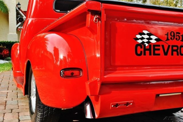 1951 Red Chevrolet 3100 Pickup Truck