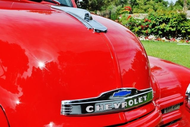 1951 Red Chevrolet 3100 Pickup Truck