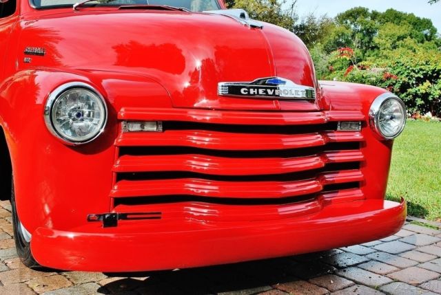 1951 Red Chevrolet 3100 Pickup Truck