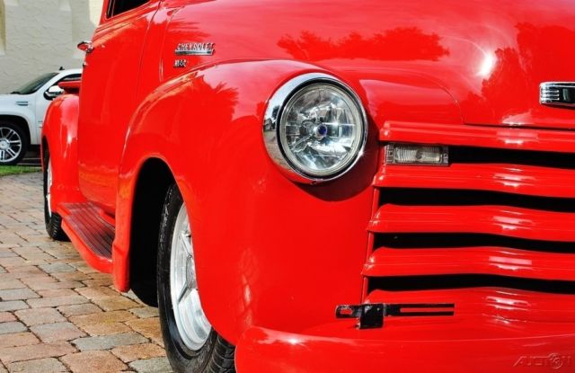 1951 Red Chevrolet 3100 Pickup Truck