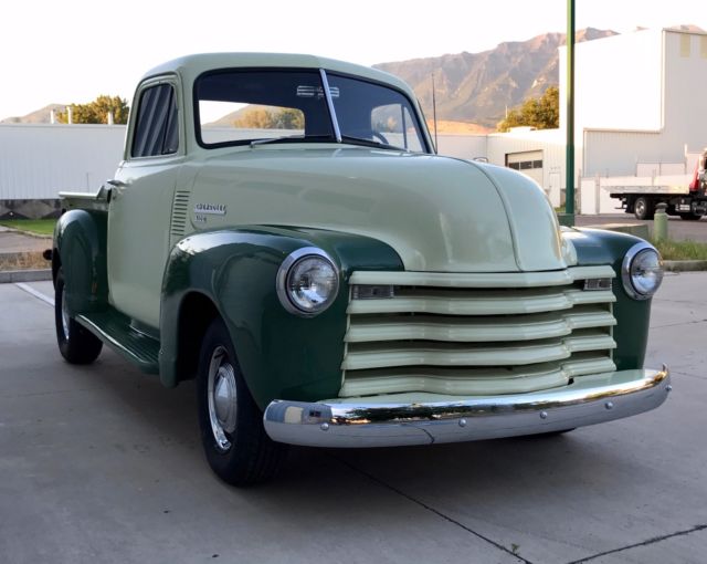 1951 Green Chevrolet Other Pickups Standard Cab Pickup