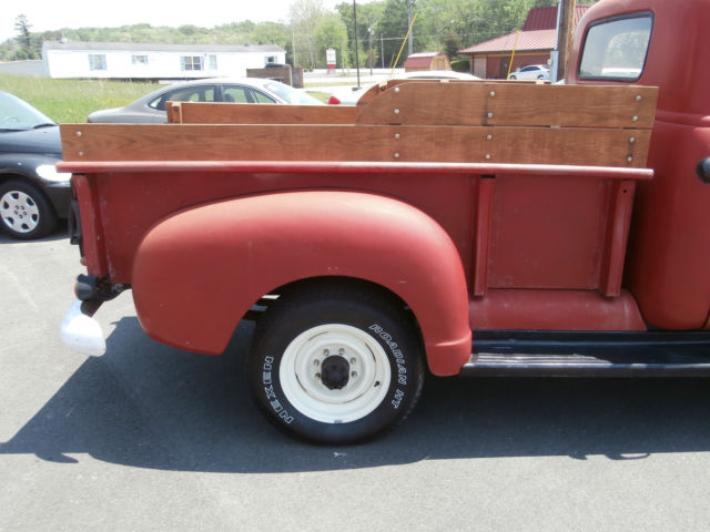 1951 Red Chevrolet Other Pickups Standard Cab Pickup