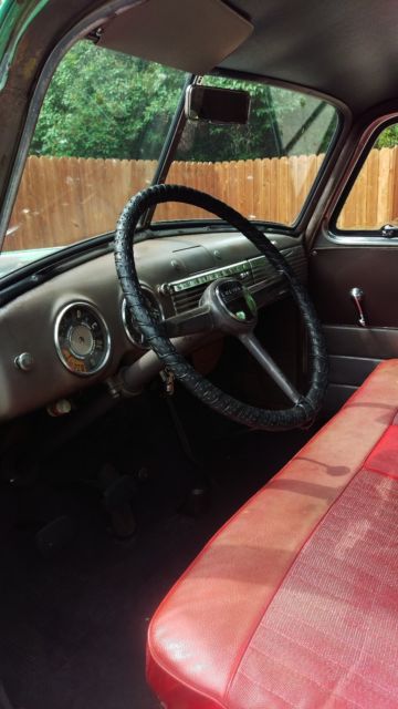 1951 Green Chevrolet Other Pickups Cab & Chassis