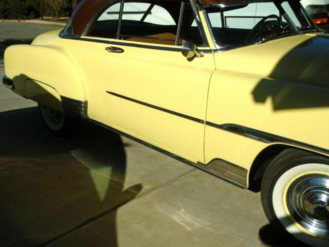 1951 Yellow Chevrolet Bel Air/150/210 Coupe