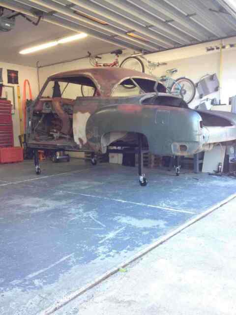 1951 Green Chevrolet Bel Air