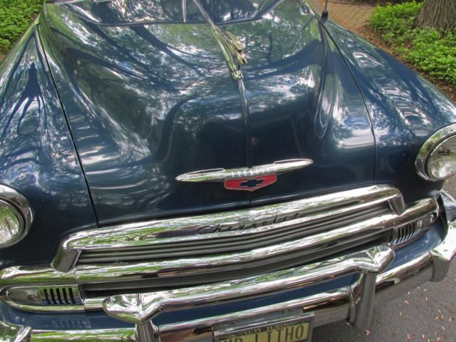1951 Blue Chevrolet convertible Convertible