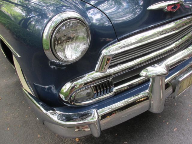 1951 Blue Chevrolet convertible Convertible