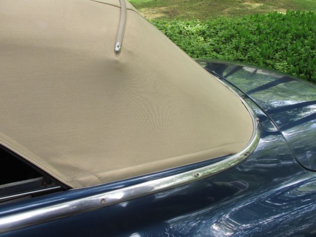 1951 Blue Chevrolet convertible Convertible