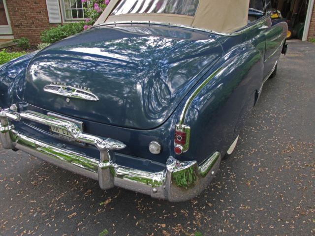 1951 Blue Chevrolet convertible Convertible