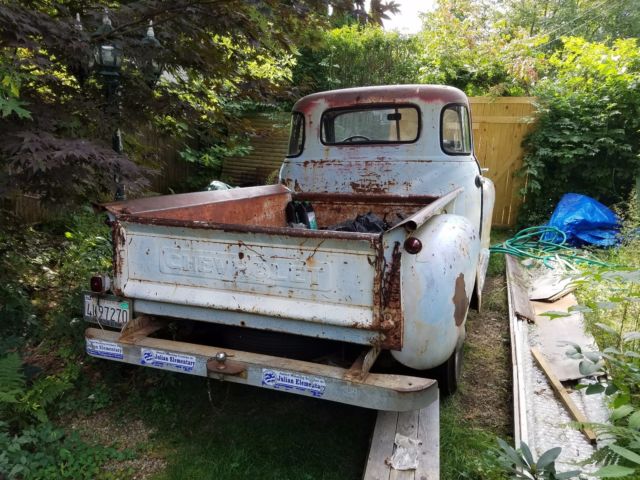 1951 patina Chevrolet Other Pickups