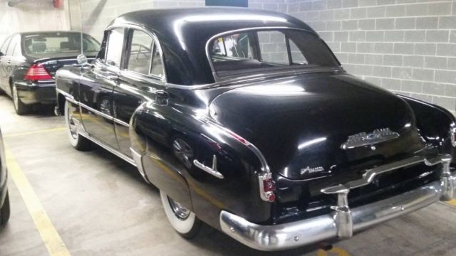 1951 Black Chevrolet Deluxe Coupe