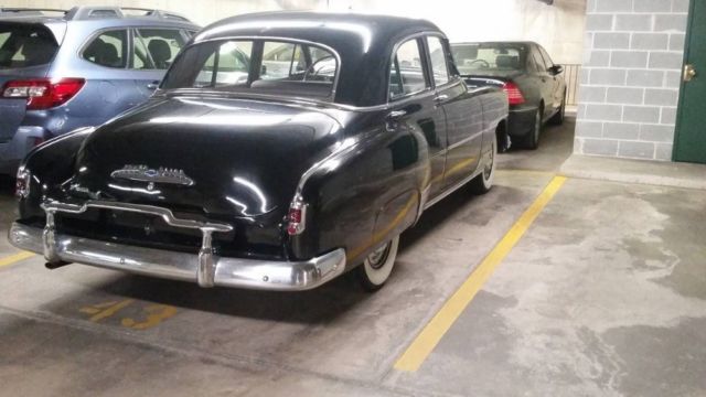 1951 Black Chevrolet Deluxe Coupe