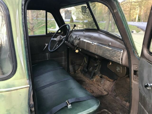1951 Green Chevrolet C/K Pickup 1500 Single cab and short bed
