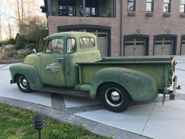 1951 Green Chevrolet C/K Pickup 1500 Single cab and short bed