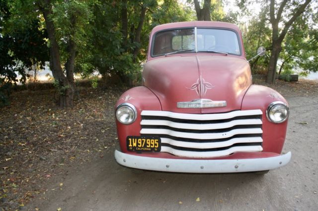 1951 Red Chevrolet Other Pickups Standard Cab Pickup