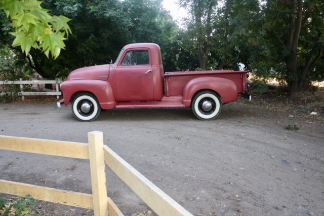 1951 Red Chevrolet Other Pickups Standard Cab Pickup