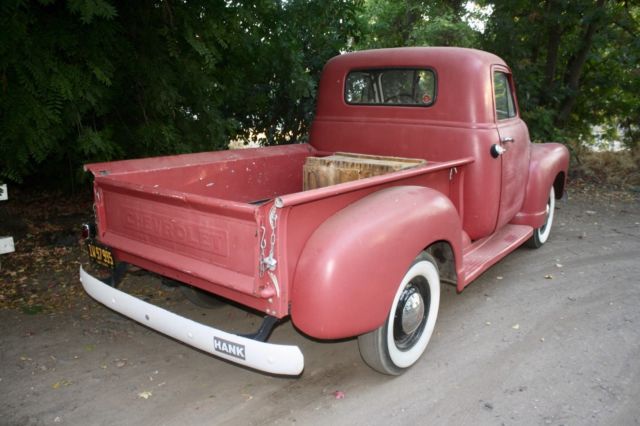 1951 Red Chevrolet Other Pickups Standard Cab Pickup