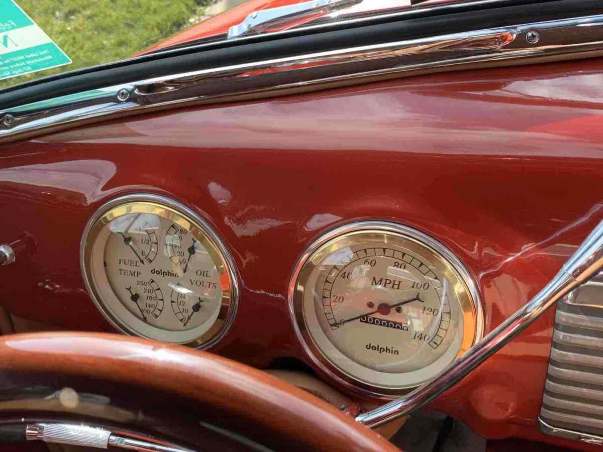 1951 Red Chevrolet Pickup