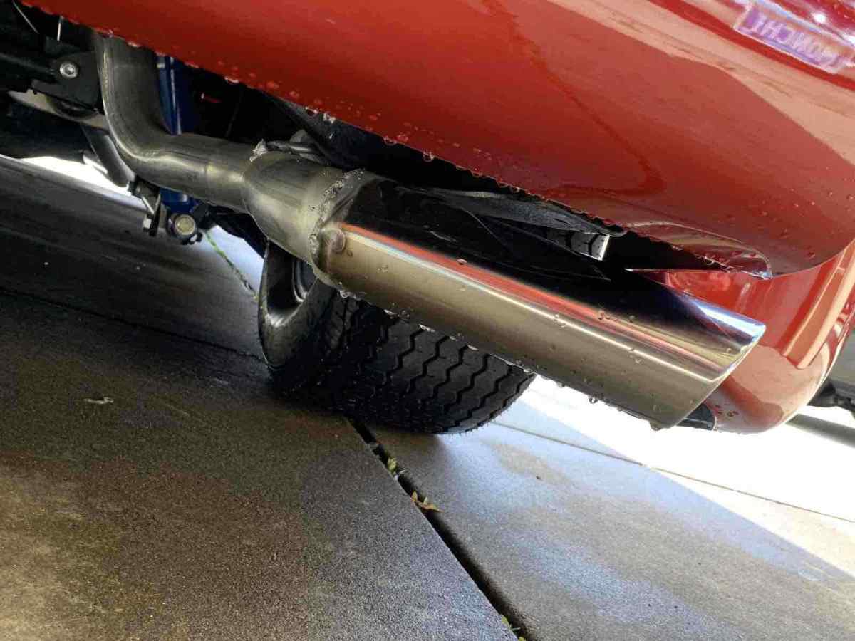 1951 Red Chevrolet Pickup