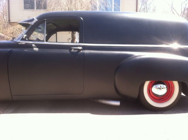 1951 hot rod black Chevrolet sedan delivery sedan delery