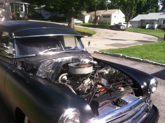 1951 hot rod black Chevrolet sedan delivery sedan delery