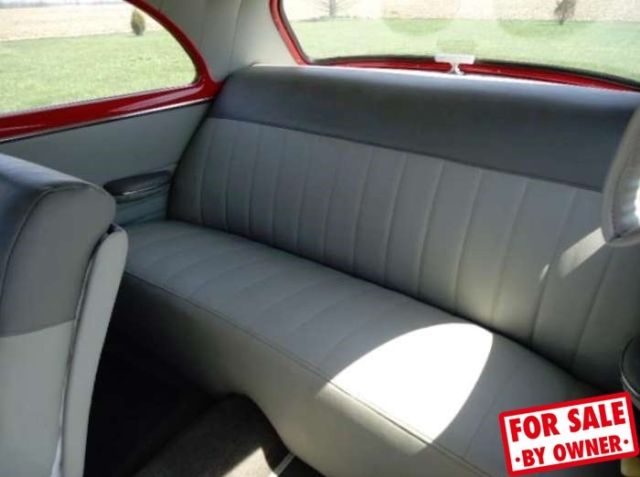 1951 Red Chevrolet Styleline Coupe