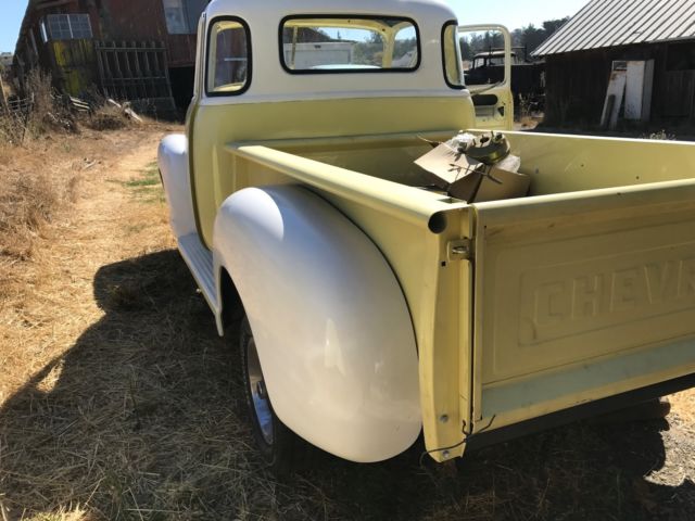 1951 White/Yellow Chevrolet Other Pickups