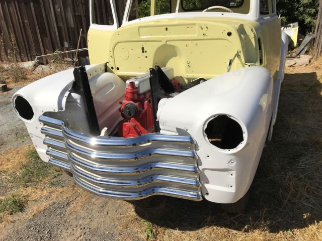 1951 White/Yellow Chevrolet Other Pickups