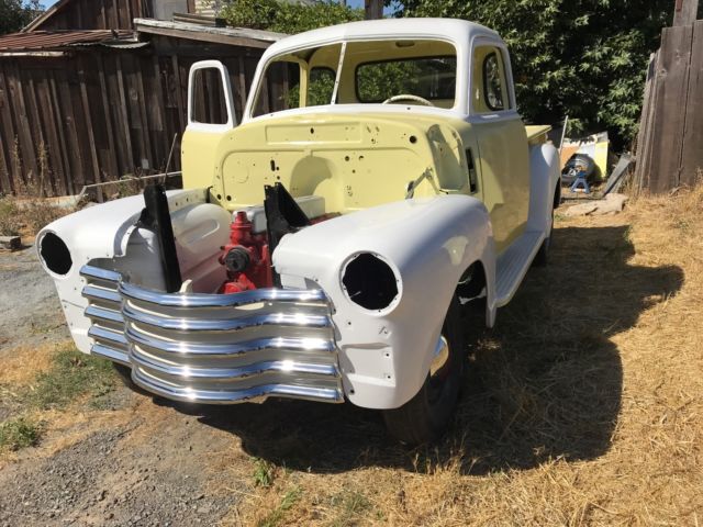 1951 White/Yellow Chevrolet Other Pickups