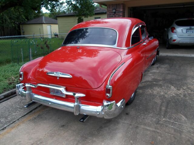 1951 Red Chevrolet Chevy