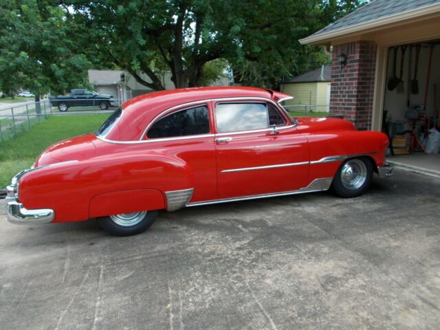 1951 Red Chevrolet Chevy