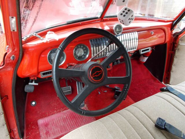 1951 Red Chevrolet Chevy