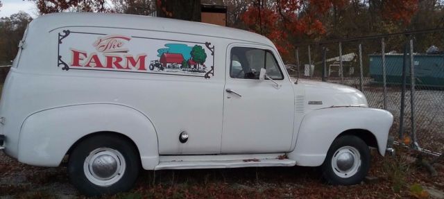 1951 White Chevrolet Chevy Wagon
