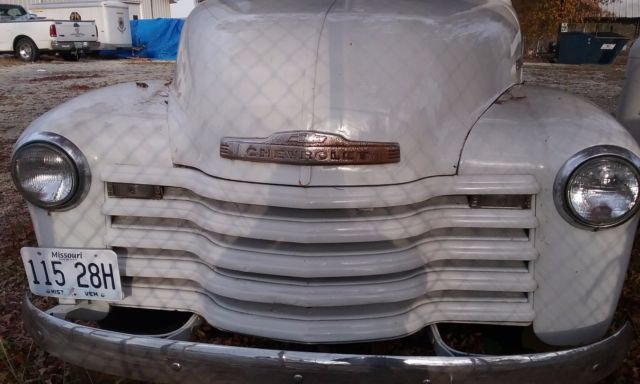 1951 White Chevrolet Chevy Wagon