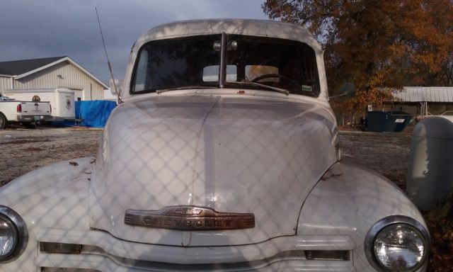 1951 White Chevrolet Chevy Wagon