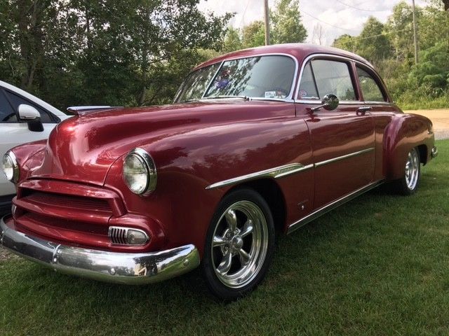 1951 Burgundy Chevrolet chevrolet deluxe Coupe